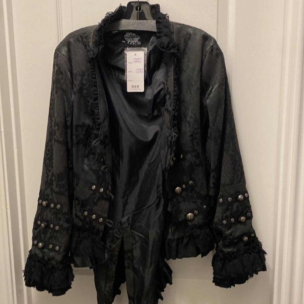 Steampunk Black Jacket